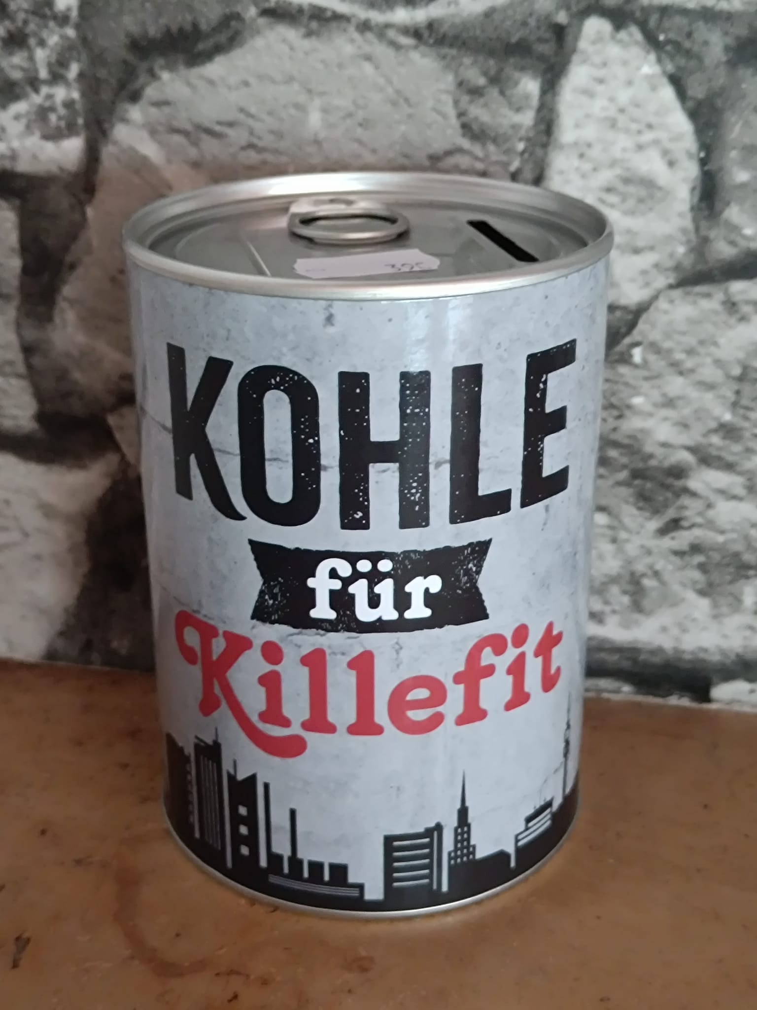 Spardose zylindrisch „Ruhrpott“