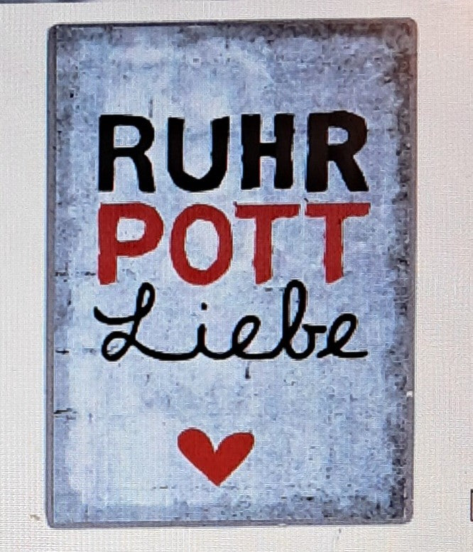 Magnet rechteckig Ruhrpott