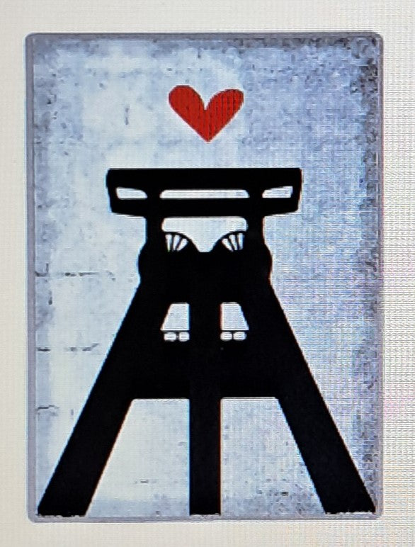 Magnet rechteckig Ruhrpott