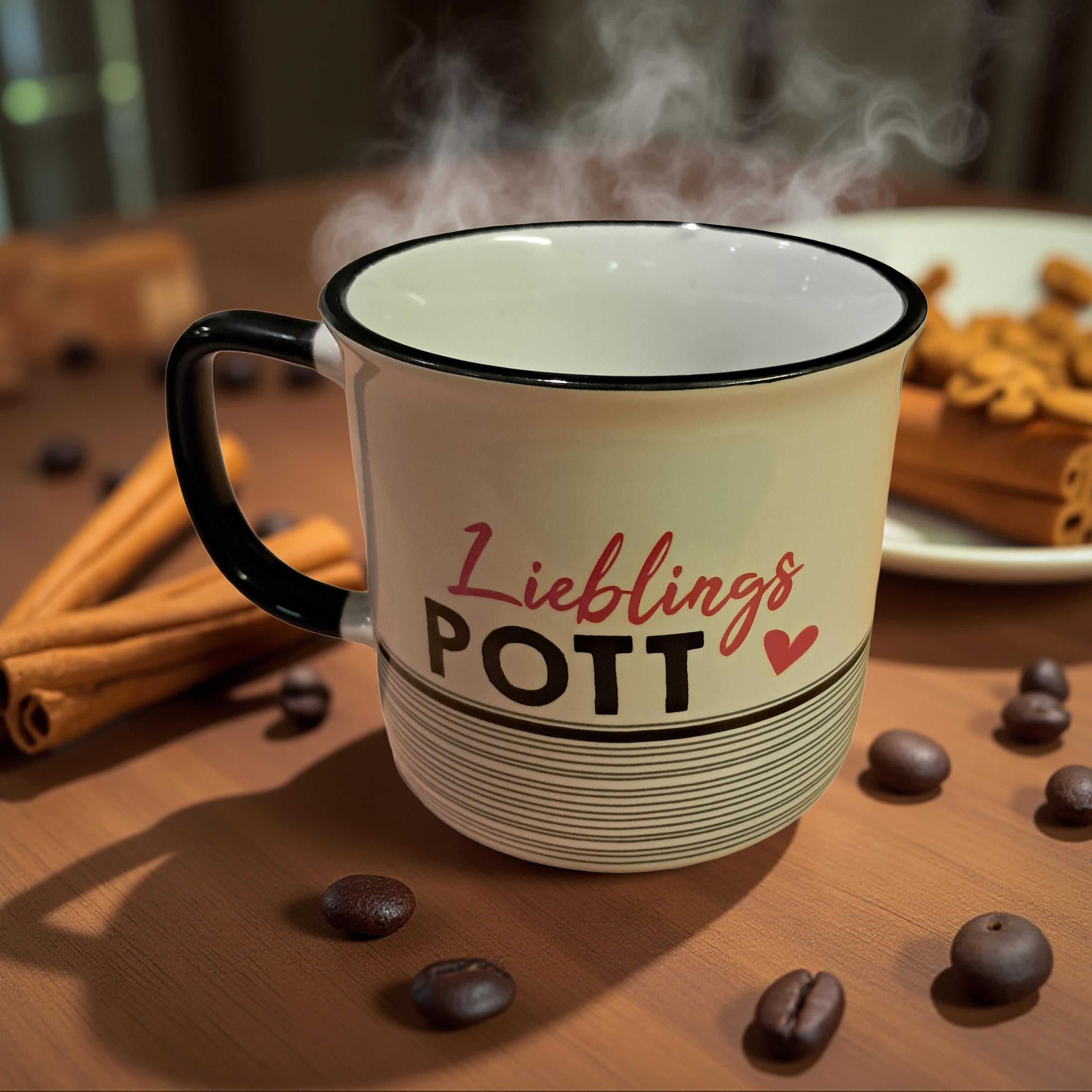 Tasse / Becher „Lieblingspott“