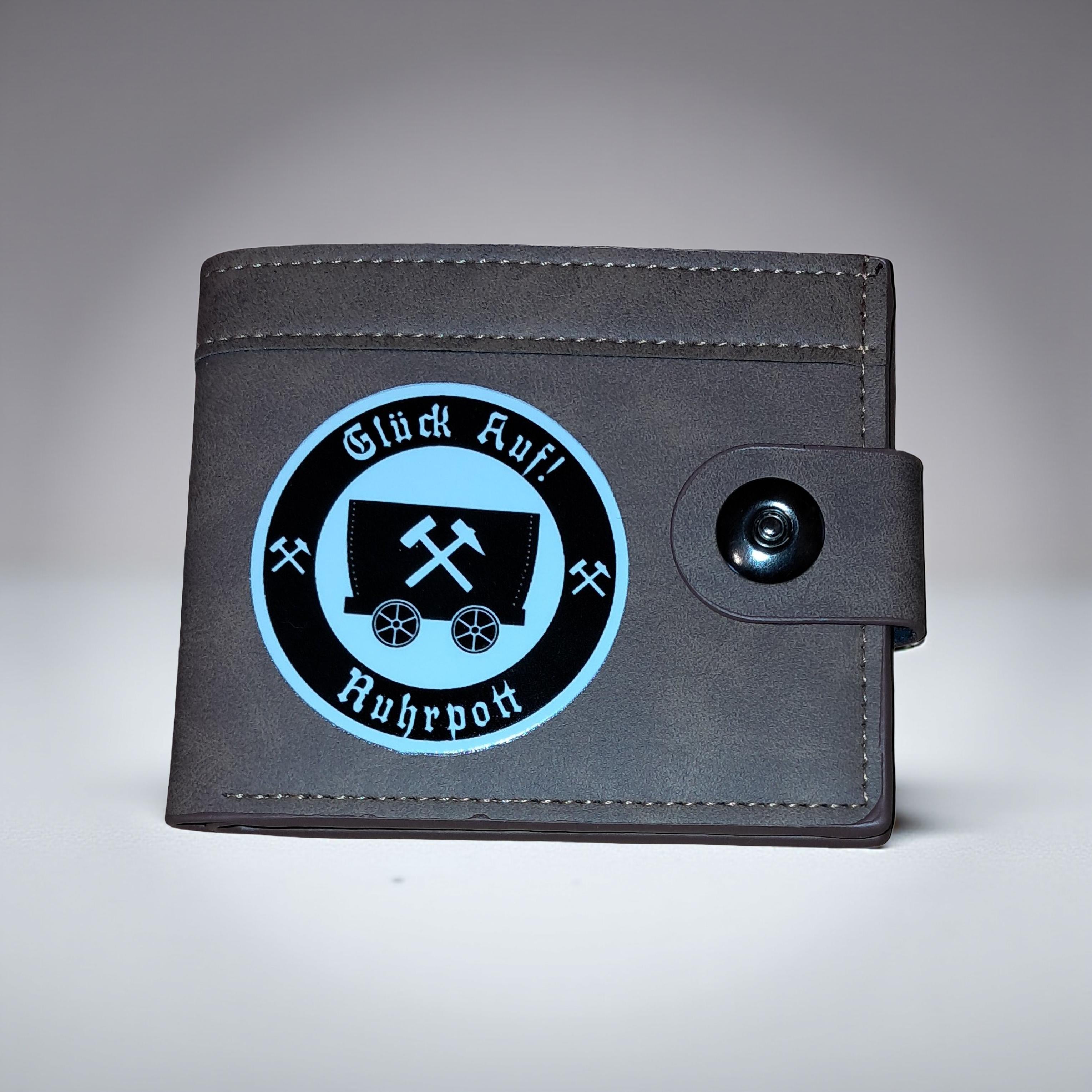 Gluck Auf Ruhrpott Logo Geldbörse