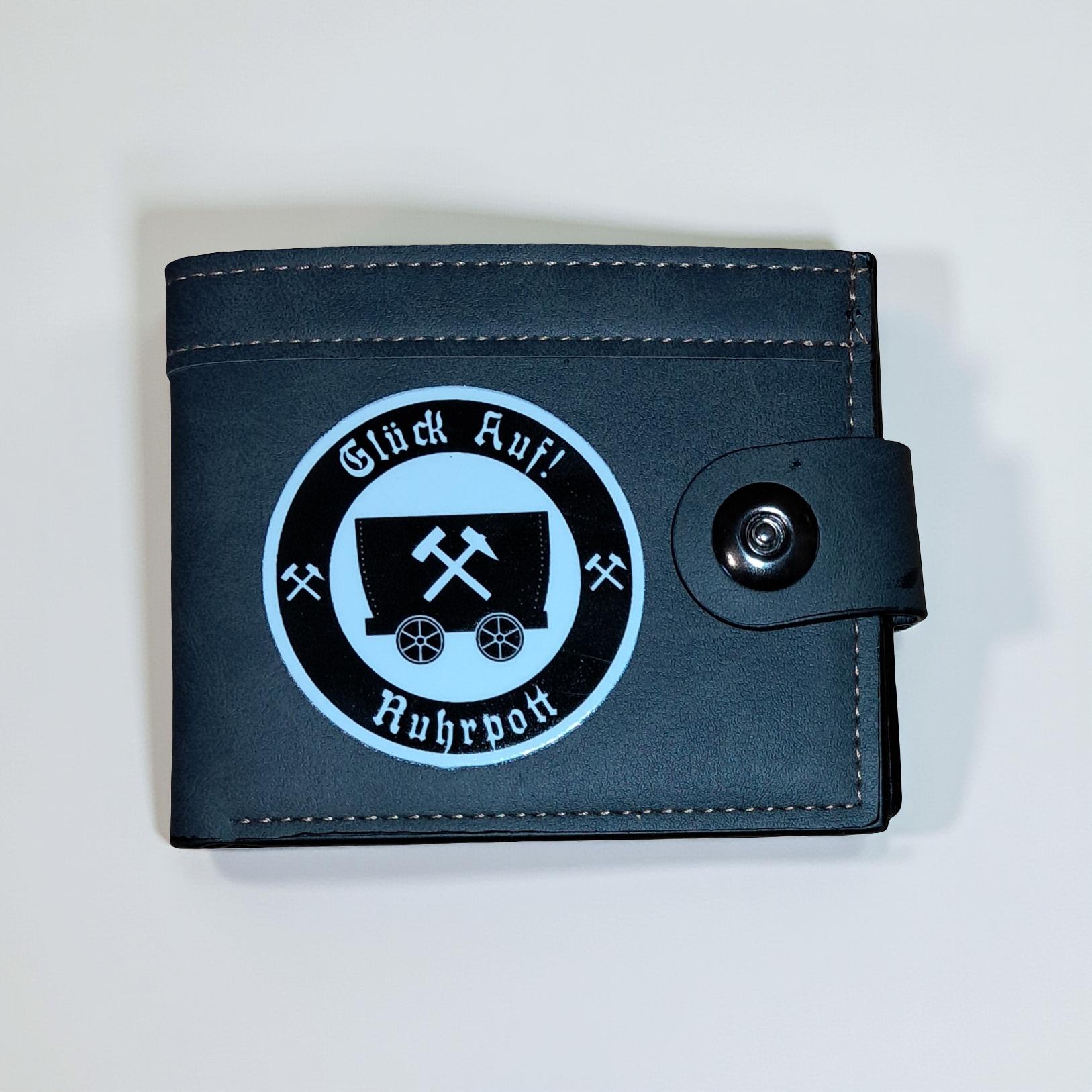 Gluck Auf Ruhrpott Logo Geldbörse